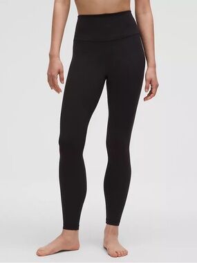 lululemon athletica Black Workout Leggings with Size Dot